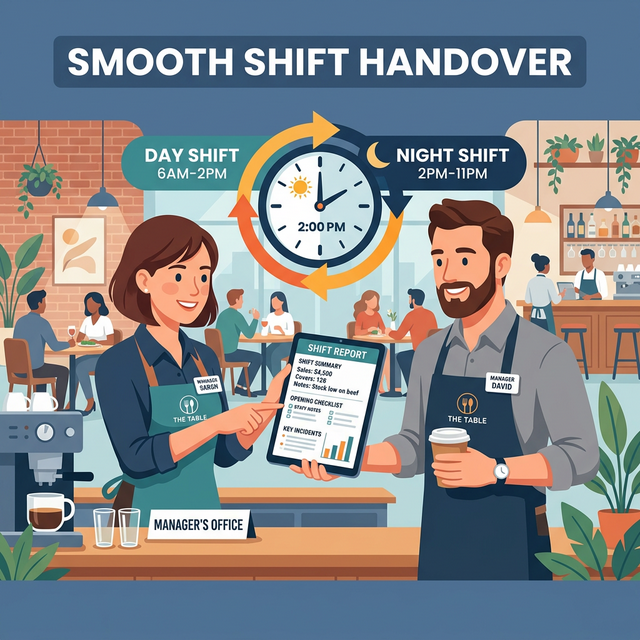 Manager Shift Handover