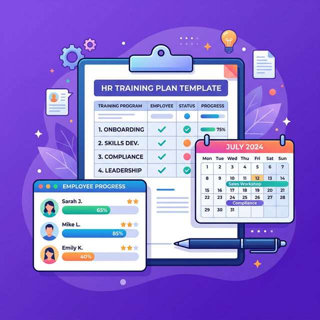 Training Matrix Template