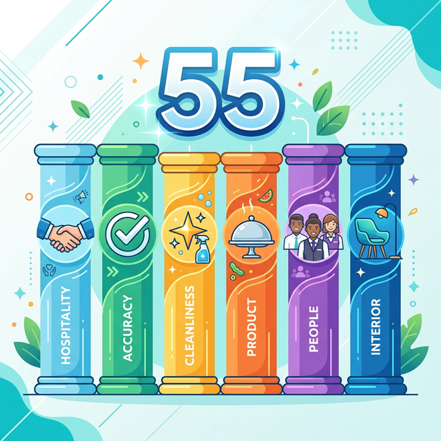ACHIEVE Framework 55 Điểm Mystery Shopper