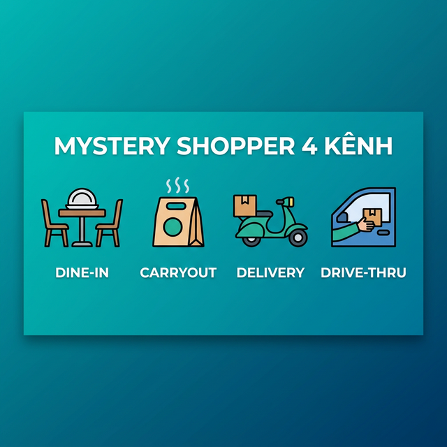 Mystery Shopper 4 Kênh - bePOS