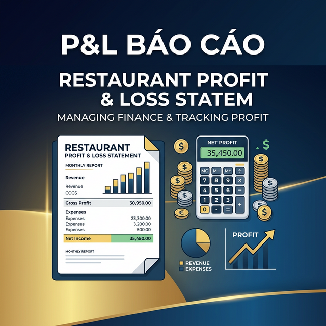 P&L Báo Cáo Lãi Lỗ Nhà Hàng - bePOS