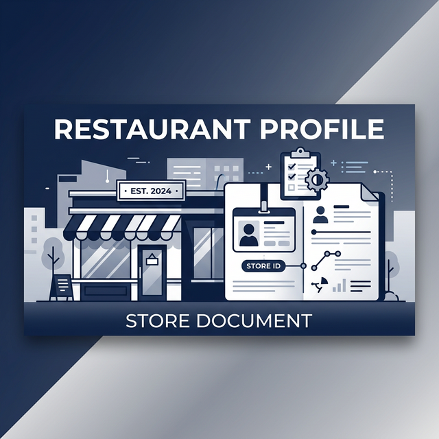 Restaurant Profile Hồ Sơ Nhà Hàng - bePOS