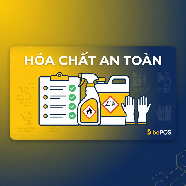 Hóa Chất An Toàn Nhà Hàng - bePOS