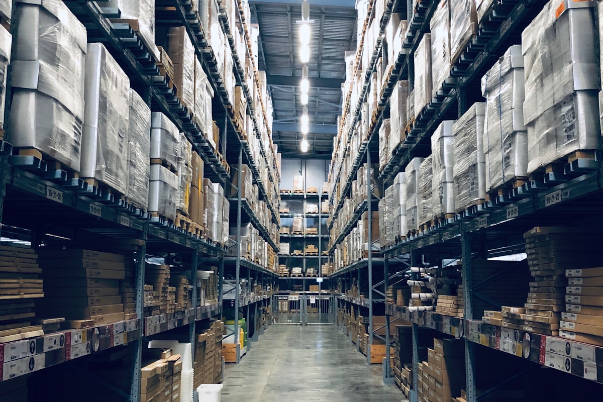 Unique: Warehouse Inventory Shelves